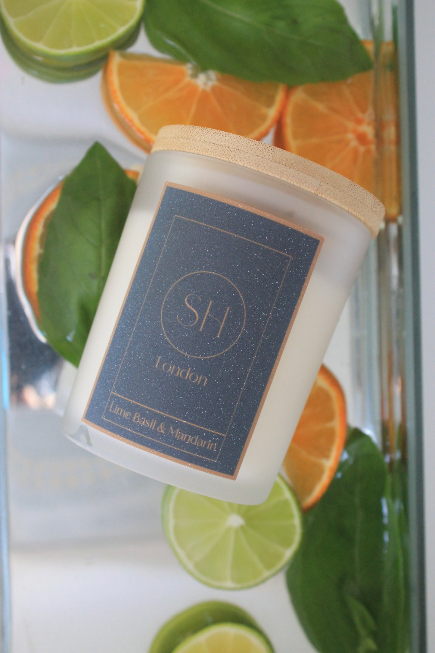 LIME BASIL & MANDARIN CANDLE