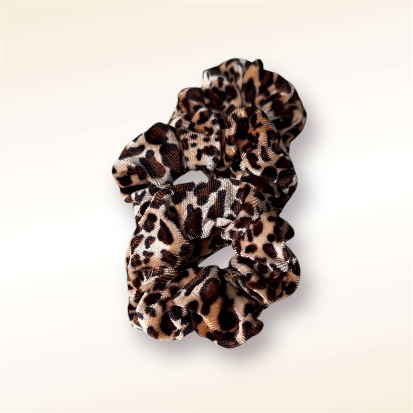 Leopard Hair Scrunchies