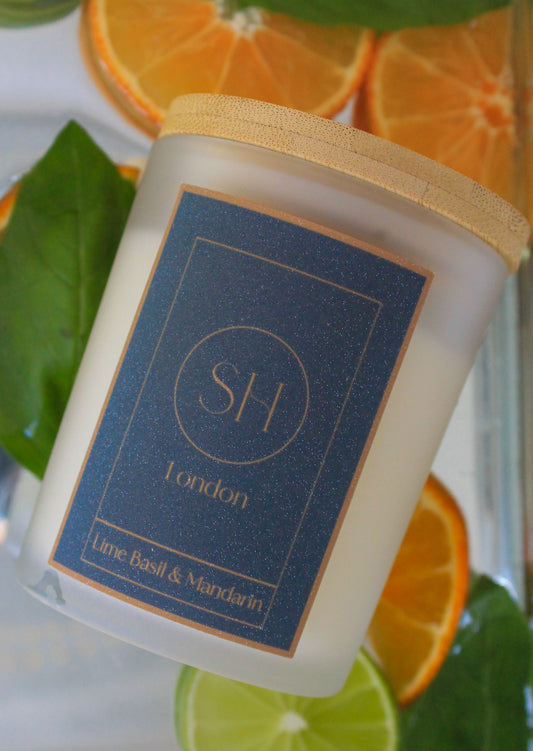 LIME BASIL & MANDARIN CANDLE