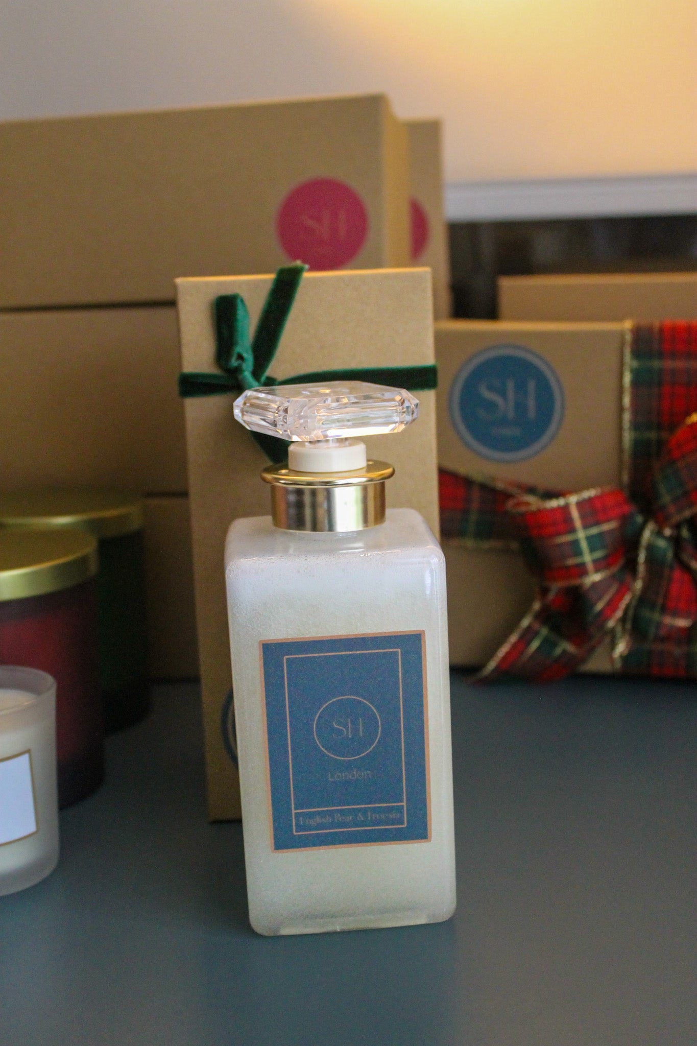 SH London Home Fragrance – English Pear & Freesia Liquid Soap 400ML